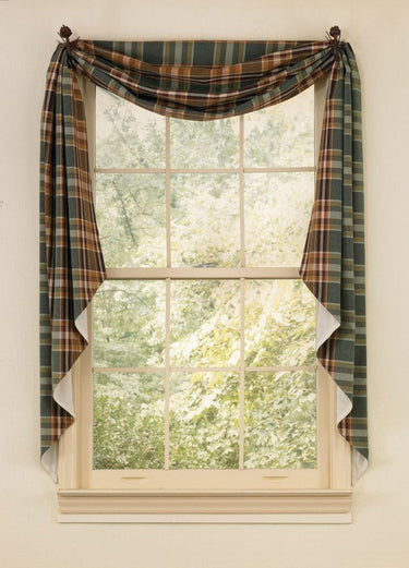 Wood River Fishtail Swag Curtain 145